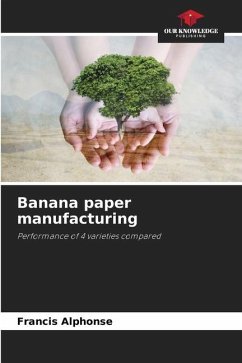 Banana paper manufacturing - Alphonse, Francis