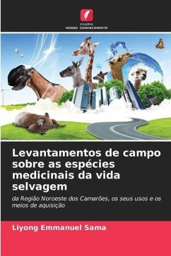 Levantamentos de campo sobre as espécies medicinais da vida selvagem - Sama, Liyong Emmanuel