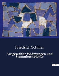 Cover Ausgewählte Widmungen und Stammbuchblätter