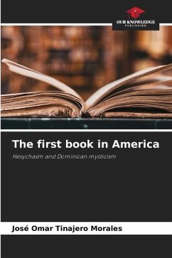 The first book in America - Tinajero Morales, José Omar