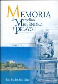 Memoria de Marcelino Menéndez y Pelayo