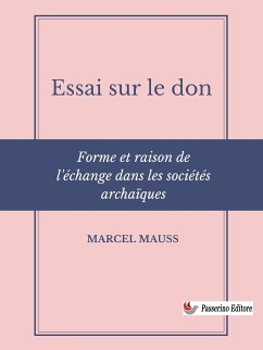 Essai sur le don (eBook, ePUB) - Mauss, Marcel