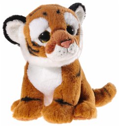 Heunec 235670 - MISANIMO Tiger mit Glitzeraugen, 23 cm