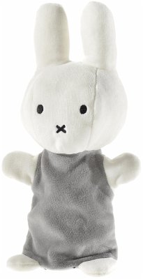 Heunec 577879 - MIFFY Handspielpuppe, GOTS Recycled Plüsch, 26 cm