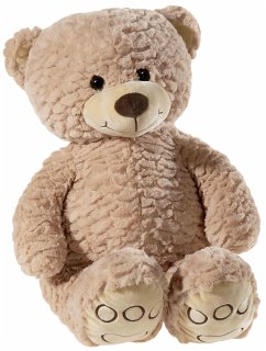 Heunec 493353 - BÄR Maskottchen L braun, 90 cm