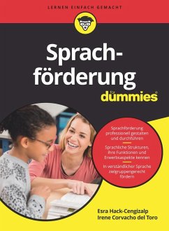 Sprachförderung für Dummies - Hack-Cengizalp, Esra;Corvacho del Toro, Irene