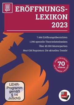 Eröffnungslexikon 2023, DVD-ROM