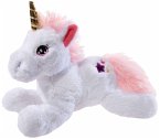 Heunec 351578 - EINHORN liegend, weiß, Plüschtier, 30 cm