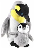 Heunec 501270 - MISANIMO PINGUIN mit Baby, 30 cm