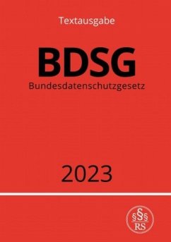 Bundesdatenschutzgesetz - BDSG 2023 - Studier, Ronny