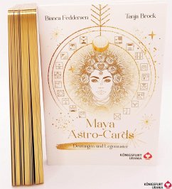 Maya-Astro-Cards: 44 astrologische Orakelkarten mit Booklet - Feddersen, Bianca;Brock, Tanja