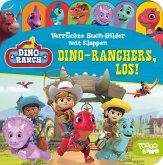 Dino Ranch - Verrückte Such-Bilder mit Klappen - Dino-Ranchers, los! - Pappbilderbuch mit 17 Klappen - Wimmelbuch für Kinder ab 18 Monaten