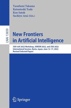 Cover New Frontiers in Artificial Intelligence (eBook, PDF)