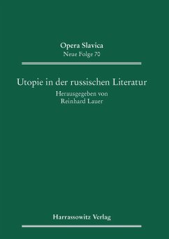 Cover Utopie in der russischen Literatur (eBook, PDF)