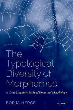 The Typological Diversity of Morphomes - Herce, Borja (Postdoctoral Researcher, Department of Comparative Lan