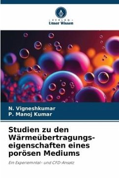 Studien zu den Wärmeübertragungs-eigenschaften eines porösen Mediums - Vigneshkumar, N.;Manoj Kumar, P.