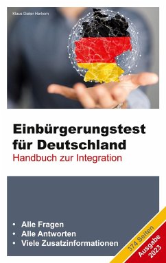Einbürgerungstest für Deutschland - Ausgabe 2023 (eBook, ePUB) - Herkorn, Klaus Dieter