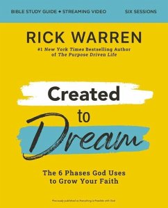 Created to Dream Bible Study Guide plus Streaming Video - Warren, Rick