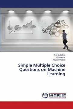 Simple Multiple Choice Questions on Machine Learning