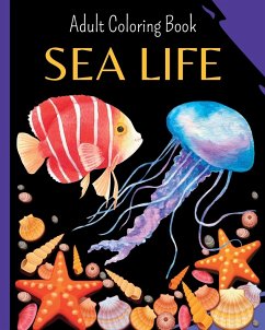 SEA LIFE Mandala - Adult Coloring Book - Press, Wonderful