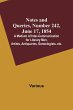 Notes and Queries, Number 242, June 17,... - Bild 1