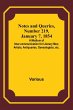 Notes and Queries, Number 219, January... - Bild 1