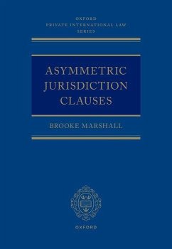 Asymmetric Jurisdiction Clauses - Marshall, Brooke