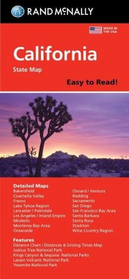 Rand McNally Easy to Read: California State Map - Rand Mcnally