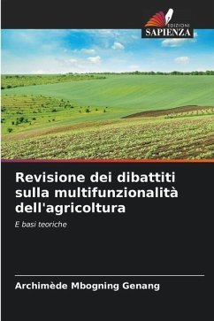 Revisione dei dibattiti sulla multifunzionalità dell'agricoltura - Mbogning Genang, Archimède