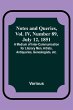 Notes and Queries, Vol. IV, Number 89,... - Bild 1