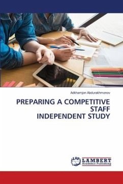 PREPARING A COMPETITIVE STAFF INDEPENDENT STUDY