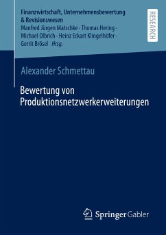 Bewertung von Produktionsnetzwerkerweiterungen - Schmettau, Alexander