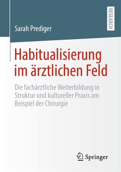 Cover Habitualisierung im ärztlichen Feld