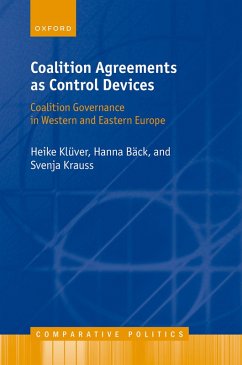 Cover Coalition Agreements as Control Devices (eBook, PDF)