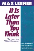 It is Later Than You Think (eBook, ePUB)