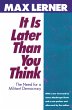 It is Later Than You Think (eBook, PDF) - Bild 1