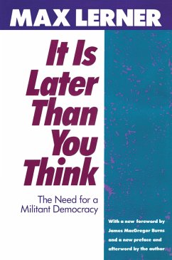 It is Later Than You Think (eBook, PDF) - Lerner, Max
