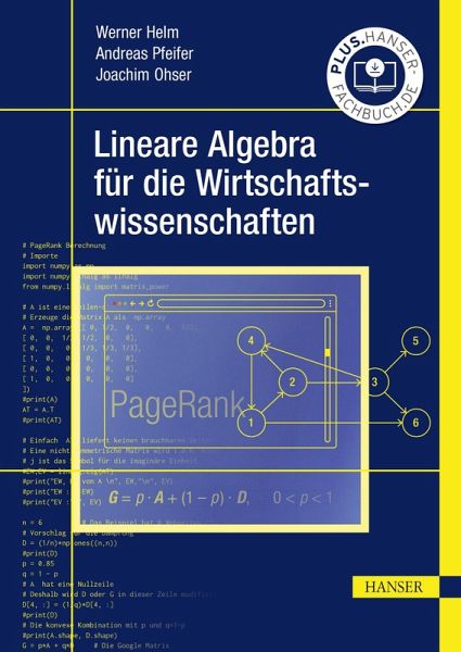 Lineare Algebra für die Wirtschaftswissenschaften (eBook, PDF) Lineare Algebra für die Wirtschaftswissenschaften (eBook, PDF)