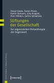 Stiftungen der Gesellschaft (eBook, PDF)