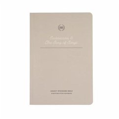 Lsb Scripture Study Notebook: Ecclesiastes & Song of Songs - Steadfast Bibles