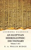 An Egyptian Hieroglyphic Dictionary With an Index of English Words, King List and Geographical, List With Indexes, List of Hieroglyphic Characters, Coptic and Semitic Alphabets, Etc by Ernest Alfred Wallis Budge Volume 1 of 2