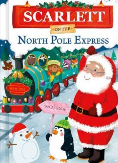 Scarlett on the North Pole Express - Green, Jd