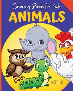 ANIMALS - Coloring Book For Kids - Press, Wonderful