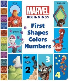 Marvel Beginnings: First Shapes, Colors, Numbers - Higginson, Sheila Sweeny