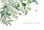 Eucalyptus Thank You Note Cards (14 Cards, 15 Self-Sealing Envelopes)