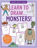 Learn to Draw Monsters (Easy Step-By-Step Drawing Guide)