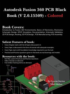 Autodesk Fusion 360 PCB Black Book (V 2.0.15509) - Verma, Gaurav; Weber, Matt