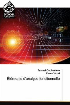 Éléments d¿analyse fonctionnelle - Ouchenane, Djamel;Yazid, Fares