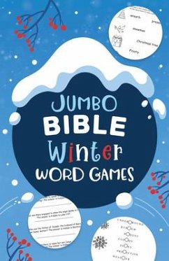 Jumbo Bible Winter Word Games - Compiled By Barbour Staff