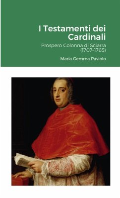 I Testamenti dei Cardinali - Paviolo, Maria Gemma